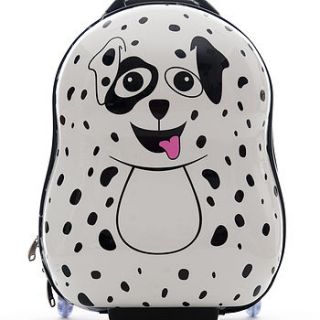 pupster dalmatian trolley case by the cuties and pals