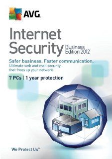 AVG 2012 Internet Security Business Edition  7 User   1 Year [Download]: Software
