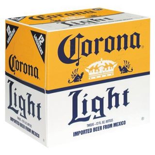 Corona Light Beer Bottles 12 oz, 12 pk