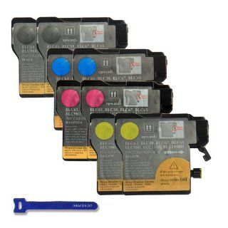 Compatible Brother LC61 LC 61 Black & Color Ink Cartridge for Brother DCP 585cw, DCP J140w, DCP J125, MFC 290C, MFC 295CN, MFC 490CW, MFC 495CW, MFC 5490CN, MFC 790CW, MFC 795CW, MFC 990CW, MFC J410, MFC J415, MFC J615 and other models, with Abacus24 7