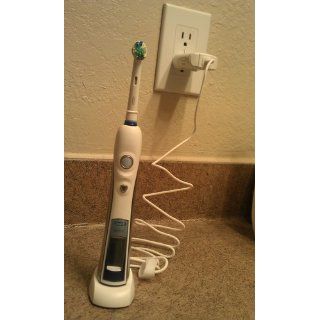 Oral B Healthy Clean + ProWhite Precision 4000 Rechargeable Electric Toothbrush 1 Count: Health & Personal Care