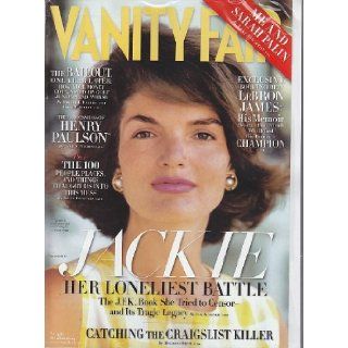 Vanity Fair October 2009 Jackie Kennedy Onassis cover (Also LeBron James, Sarah Palin, Henry Paulson, and more, No. 590): Books