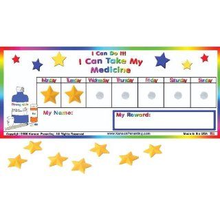 Kenson Kids I Can Take My Medicine Reward Chart KPSMC601: Toys & Games