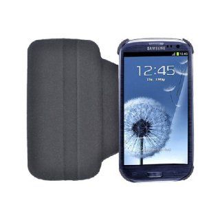 Samsung Galaxy S3 S III T999 i747 i9300 Folio Flip Blue Cover Case: Cell Phones & Accessories