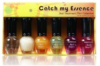 KLEANCOLOR Nail Lacquer Mini Collection   Catch my Essence   Nail Treatment KCNPC604 Catch My Essence: Health & Personal Care