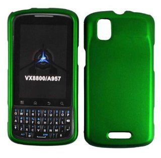 Dark Green Hard Case Cover for Motorola Milestone Plus XT609: Cell Phones & Accessories