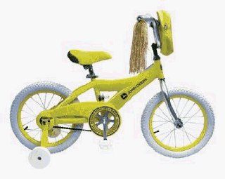 John Deere   16" Girls Bicycle: Toys & Games