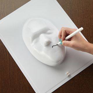 Twisted Boards 3D Face Whiteboard