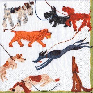 Dog Party Supplies for Dog Lover Birthday Parties Cocktail Napkins 20 Count: Health & Personal Care