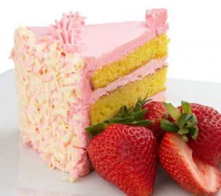 Balboa Desserts 3 lb. Pink Lemonade Layer Cake —