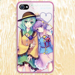 Bestfyou Touhou Design Skin Hard Back Case Decal PVC Cover for Apple Iphone4/4s: Cell Phones & Accessories