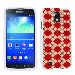 [ArmorXtreme] Samsung Galaxy Active S4 Total Protection Designer Case [Argyle Red] Cell Phones & Accessories