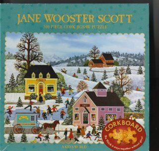 Jane Wooster Scott   Ceaco Corkboard Puzzle   A Kid's World   500 pieces: Toys & Games