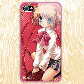Bestfyou Little Busters! Design Skin Hard Back Case Decal PVC Cover for Apple Iphone4/4s: Cell Phones & Accessories