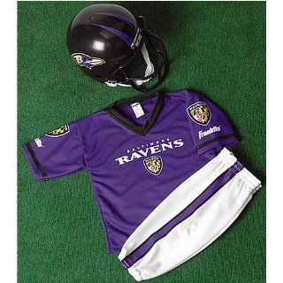 Baltimore Ravens Kids Small NFL Helmet & Uniform Set : Athletic Jackets : Sports & Outdoors