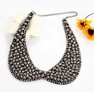 2012 Hot Retro Punk Style Big Collar Pendant Heavy Crescent Necklace G a1079 Good Gift for Good Dear: Jewelry