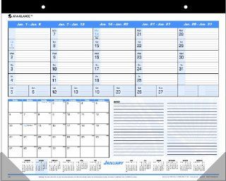 AT A GLANCE Weekly and Monthly Desk Pad Calendar, 22 x 17 Inches (SK625 00) : Office Desk Pad Calendars : Office Products