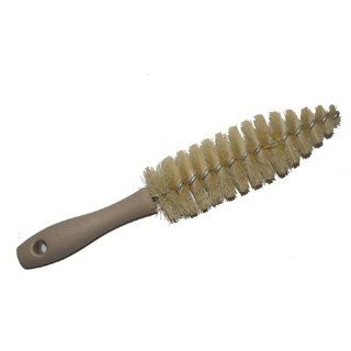 Magnolia Brush 626 Wire Wheel Spoke Brush, Polypropylene Bristles, 10 0.5" Overall Length, Small, Cream (Case of 12): Cleaning Brushes: Industrial & Scientific