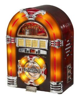 Crosley CR11CD Jukebox CD Player with Authentic Neon Lighting : Personal Cd Players : MP3 Players & Accessories