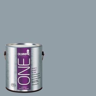 Olympic One 116 fl oz Interior Eggshell Quicksilver Latex Base Paint and Primer in One with Mildew Resistant Finish