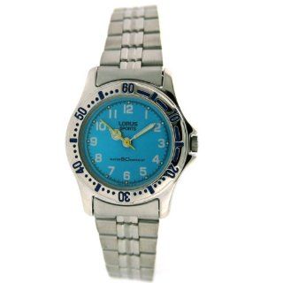 Lorus Round Stainless Ladies Watch Blue Dial RZK629L9 Watches