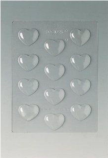 Paderno World Cuisine 12 Imprint 1.625 Inch Polypropylene Chocolate Mold, Heart: Kitchen & Dining