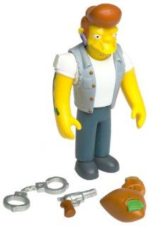The Simpsons   2001   Playmates   Series 6   Snake Action Figure   w/ Accessories   Intelli Tronic Voice Activation   Out of Production   Limited Edition   Collectible: Toys & Games