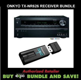 Onkyo TX NR626 7.2 Channel Network Audio/Video Receiver and AudioQuest Dragonfly USB DAC: Electronics