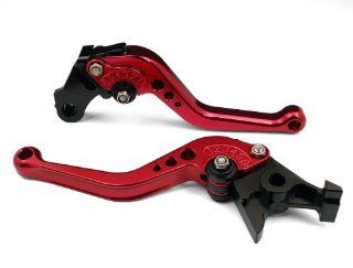 Red 1 Pair of Short CNC Adjustable Motorcycle Brake & Clutch Levers OEM Style 6 Position Fit For Honda CBR 600 F2, F3, F4, F4i 1991 2007(H 626/F 18) : Bike Brake Levers : Sports & Outdoors