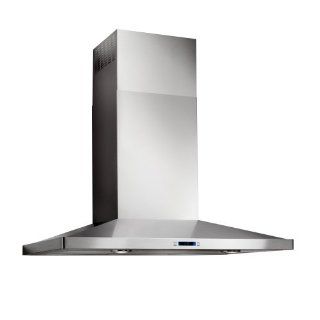 ELG636SS Elica Lugano 36" Wall Mount Chimney Hood   Stainless Steel: Home Improvement