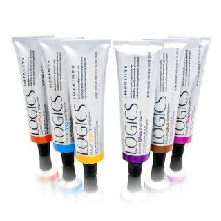 Matrix Logics Color DNA System Dual Nourishing Action Imprints Demi Permanent Gelucent Color 1V Full/Sature Violet Black : Chemical Hair Dyes : Beauty