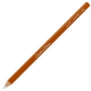 Conte Pencil 630 White : Wood Colored Pencils : Office Products
