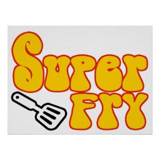 Super Fry (Funny Blaxploitation) Posters