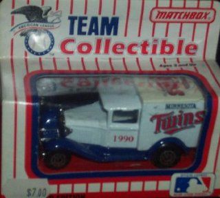 Minnesota Twins 1990 MLB 1/64 Diecast Truck Collectible Limited Edition Baseball Team Car By White Rose Matchbox : Sports Fan Toy Vehicles : Sports & Outdoors