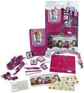 Indeca: Keith Kimberlin   Cats Sneakers Accessory Kit (DS Lite, DSi, DSi XL, 3DS)      Games Accessories