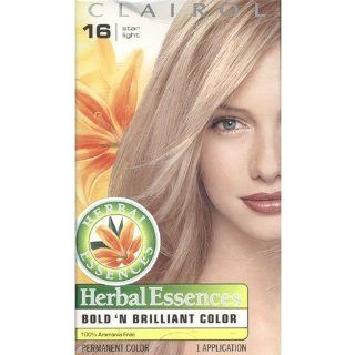 Herbal Essences Star Light, Light Blonde 16   1 ea : Chemical Hair Dyes : Beauty