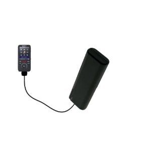 Gomadic Portable AA Battery Pack designed for the Sony Walkman NWZ S639F   Powered by 4 X AA Batteries to provide Emergency charge. Built using TipExchange Technology   Players & Accessories