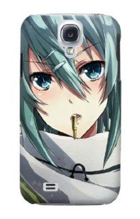 S1739 Sword Art Online Gun Gale Online Sniper Sinon Asada Shino Case Cover For Samsung Galaxy S4: Cell Phones & Accessories
