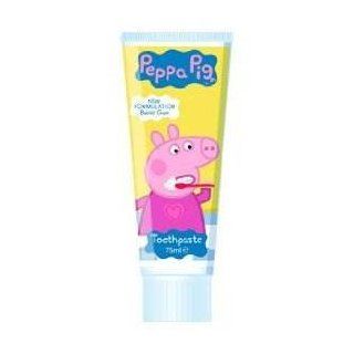 Peppa Pig Toothpaste Bubble Gum Flavour 75Ml  Pack Of 2 Health & Personal Care