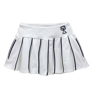 french design pleated tennis skirt by chateau de sable