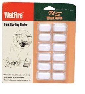 Ultimate Survival Gear 651 WetFire Tinder: Sports & Outdoors