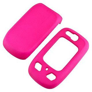 Hot Pink Rubberized Protector Case for Samsung Convoy 2 SCH U660: Cell Phones & Accessories