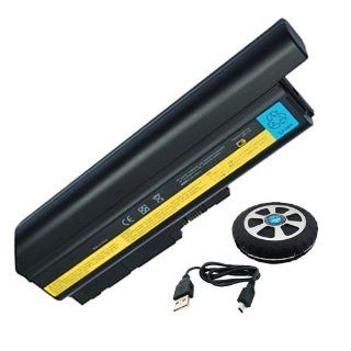9 Cell Battery for Lenovo / IBM ThinkPad Z60m 2529 Z60m 2530 Z60m 2531 Z60m 2532 with USB HuB: Computers & Accessories
