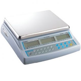 Adam Equipment CBD Counting Scale, with Auxiliary Scale Capability, 45kg Capacity, 2g Readability: Industrial & Scientific