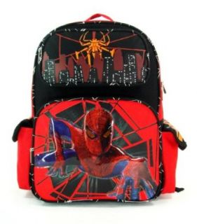 Marvel Spiderman Large Kids School Backpack Spider Action: Toys & Games