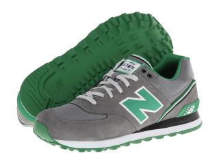 New Balance Classics ML574 Stadium Jacket Light Grey/Green Gecko