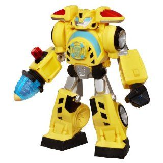 Transformers Playskool Heroes Rescue Bots Energize Electronic Bumblebee Figure: Toys & Games