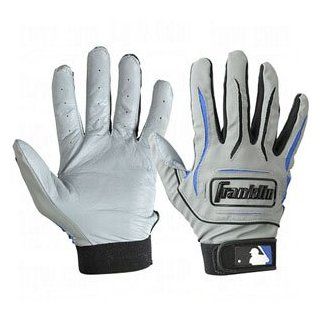 Franklin Player Classic Batting Gloves Adult Small   Grey : Baseball Batting Gloves : Sports & Outdoors
