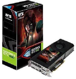 ECS GeForce GTX 680 2048MB GDDR5 PCI Express 3.0 DVI/HDMI/Display Port Graphics Card PGTX680AX 2GR5 WF: Computers & Accessories