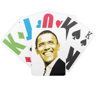 President Obama Playing Cards